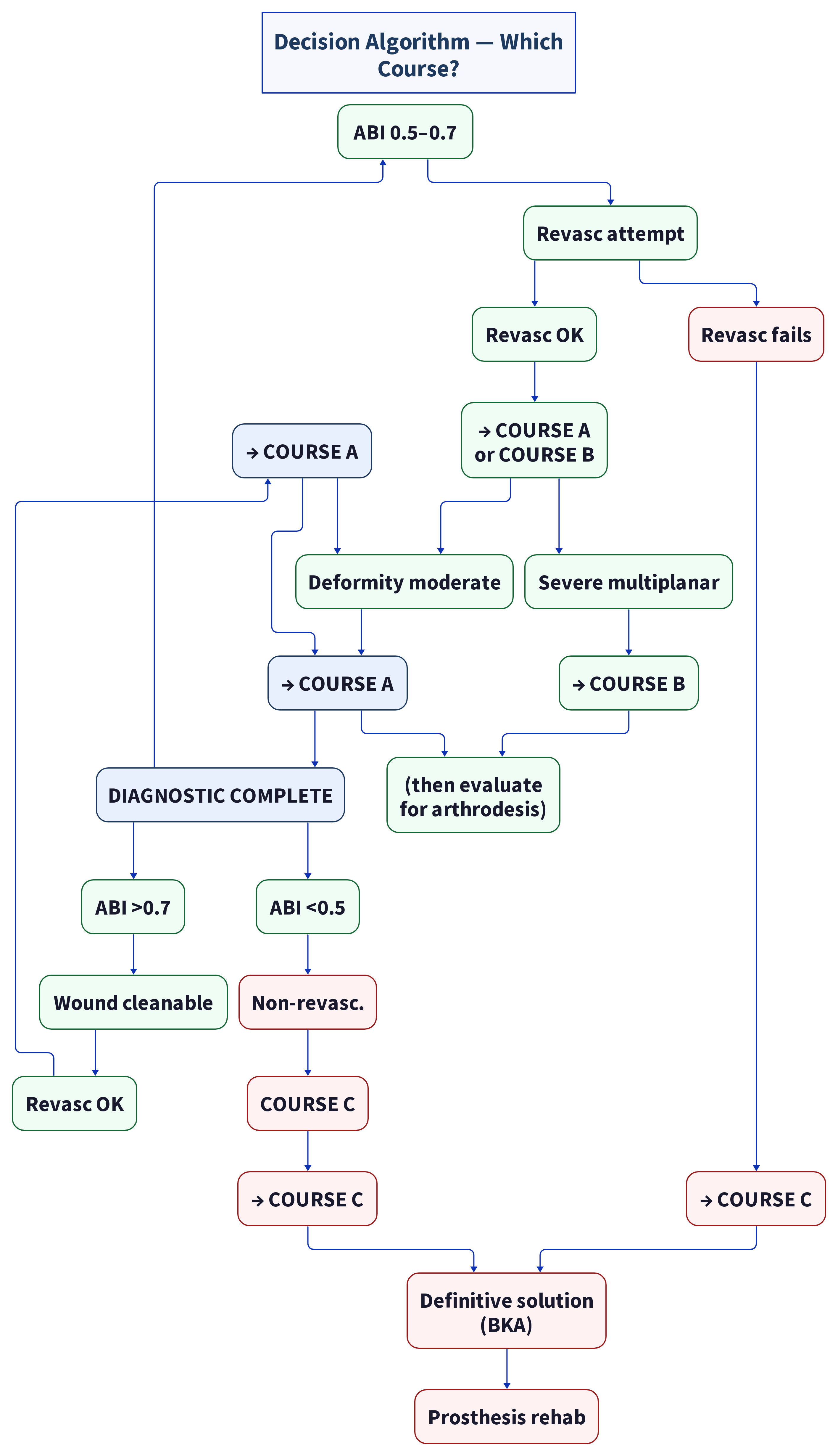 Decision Algorithm — Which Course